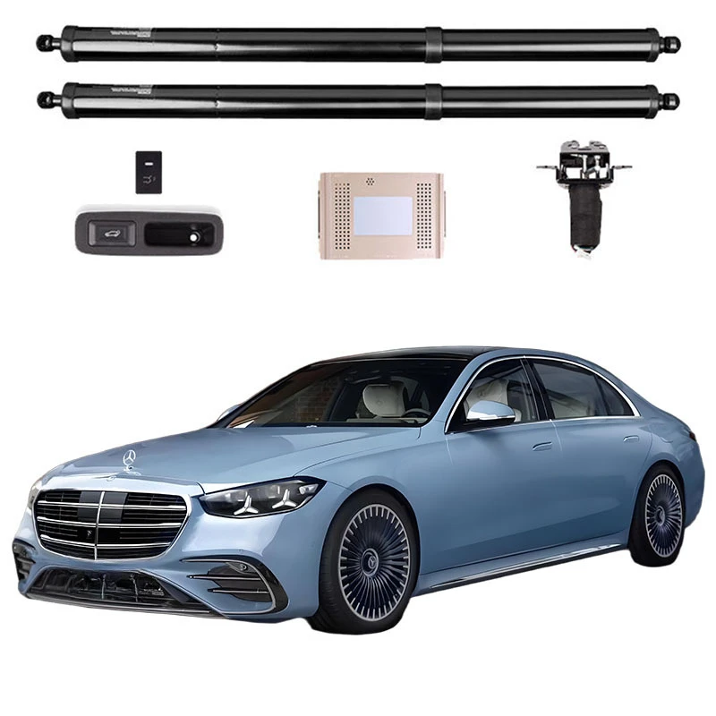 

Для BENZ S Class 2008-2025 электрическая задняя дверь, интеллектуальный автоматический замок на присоске, модификация багажа, автомобильные принадлежности