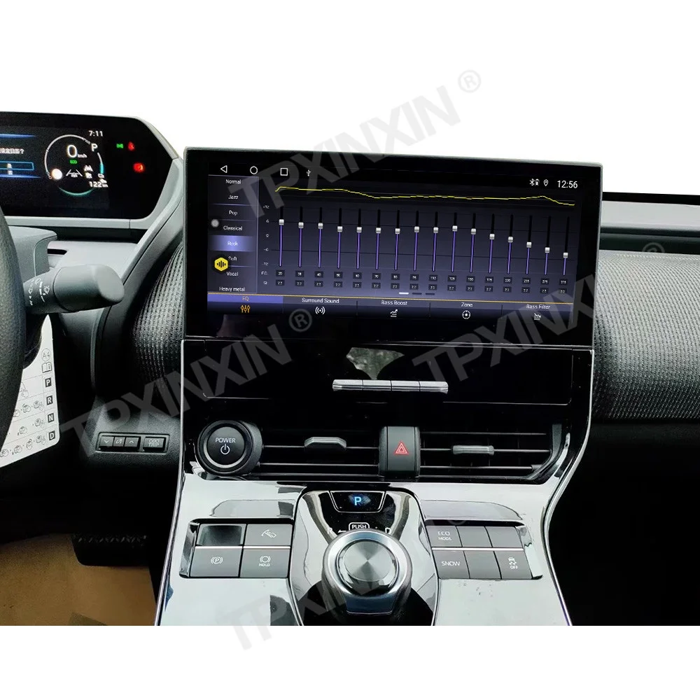 12.3" Android Auto Radio for TOYOTA BZ4X Vehicle Screen Car Multimedia Player GPS Navigation Headunit Electronic Accessories