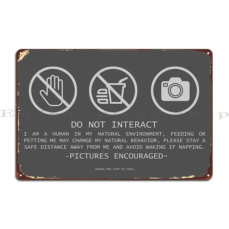 Natural Environment Metal Plaque Poster Cinema Designer Cinema Pub Mural Club Tin Sign Poster
