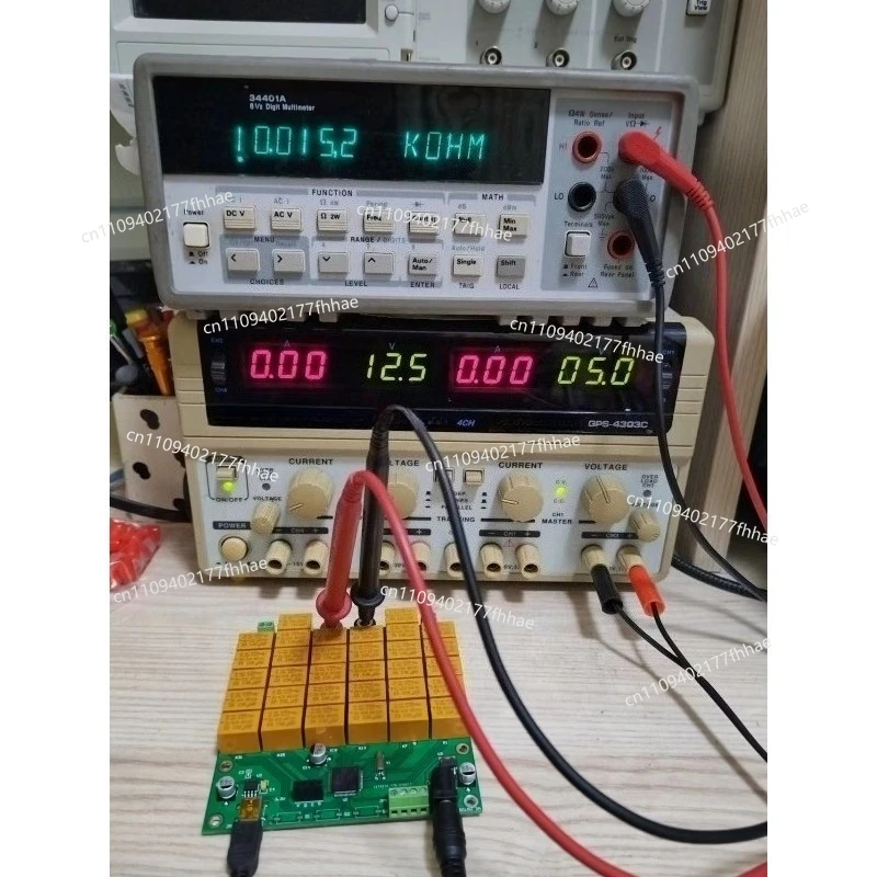 Experimental Instrument: Programmable Resistor Board/resistor Module, Instead of PXI USB/485 Can Be Networked 5-59M