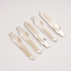 5pcs 10pcs HYN7R engraved key blade Blank Uncut Flip Key Blade For Hyundai SONATA MOINCA KIA Auto key