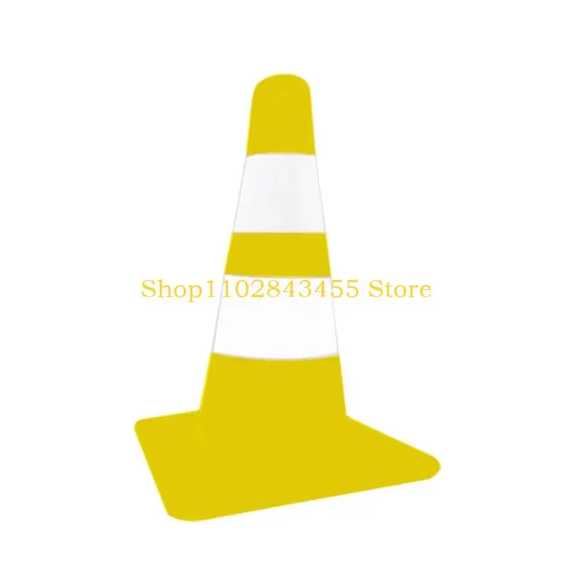 49MC High Visibility Reversible Cone Hat Fabric Fabric Road Cone Hat For Advertising Event And Holiday Celebration Dressingup