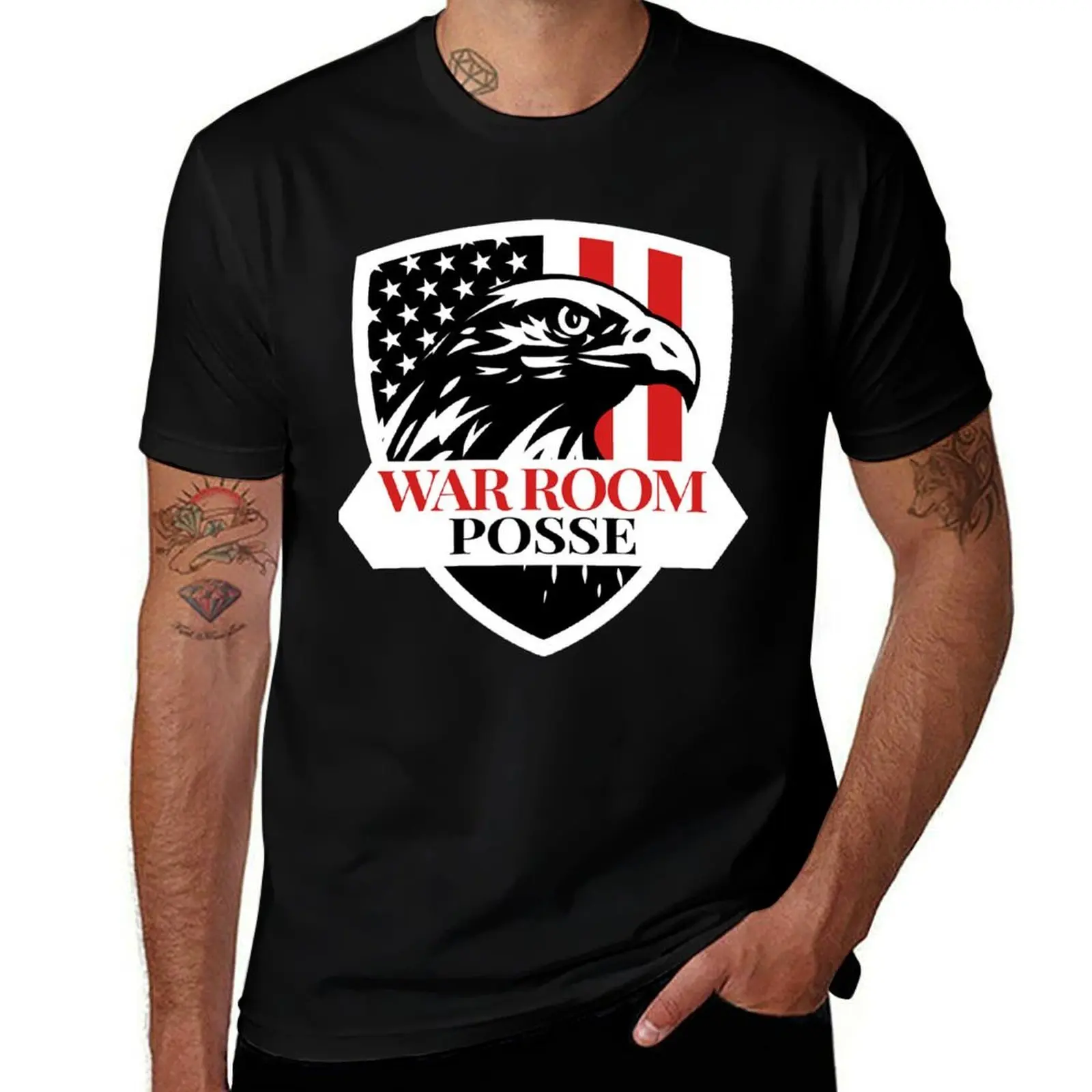 War Room Posse Classic T-Shirt Casual Breathable Short Sleeve Top