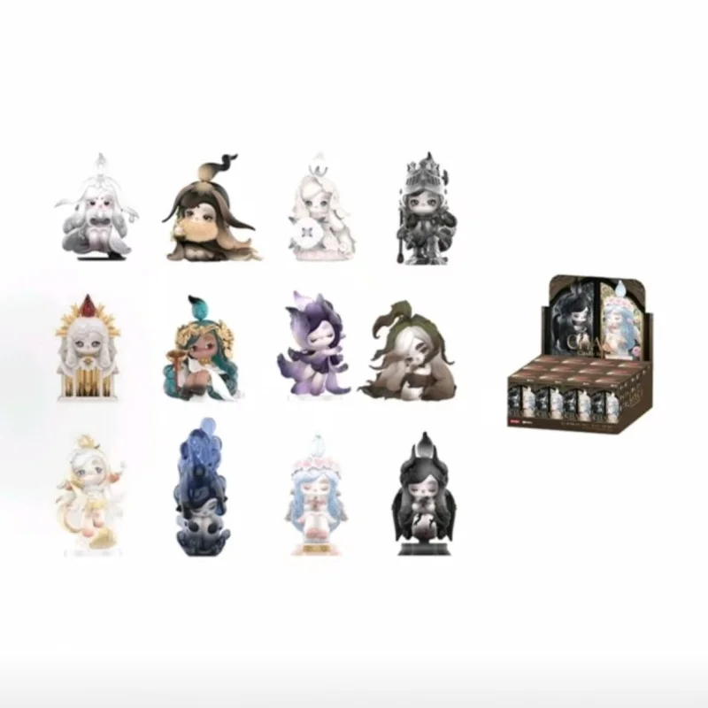 POP MART CHAKA Candle Whisper Serie Trendige Überraschungsbox Spielzeug Mystery Box Überraschungstasche Actionfigur Überraschungsgeschenk