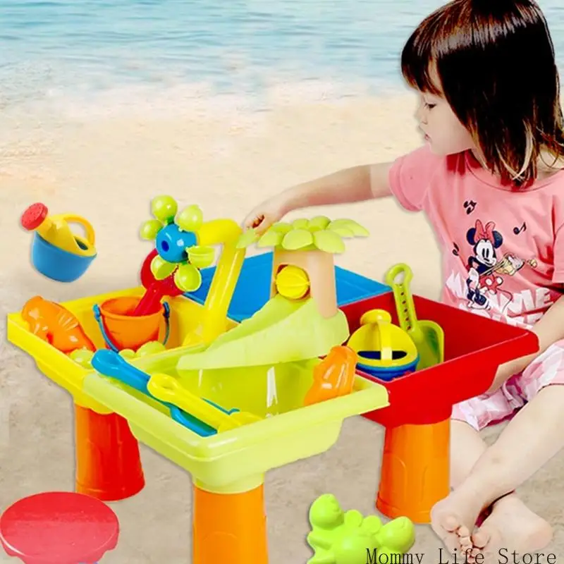 Activité d'eau jouet sable plage ensemble pour les enfants en plein air aventures cadeau d'anniversaire