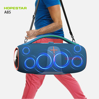 Factory HOPESTAR A85 Outdoor High Power 400W Wireless Blue Tooth Speaker Portable Waterproof IPX6 TWS Party Karaoke RGB  AUX