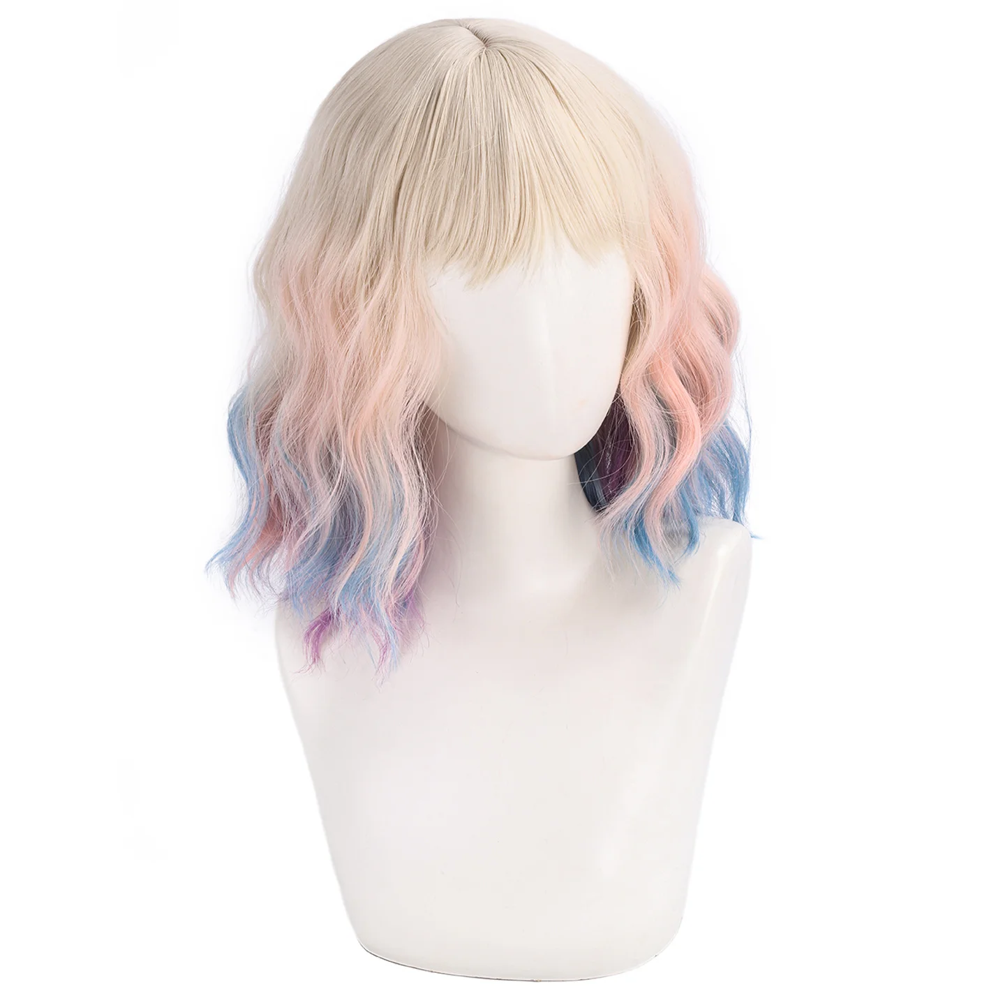 إيلين سنكلير شعر مستعار قصير مجعد إنيد سنكلير شعر مستعار تأثيري هالوين كرنفال تأثيري حلي شعر مستعار للنساء فتاة فستان