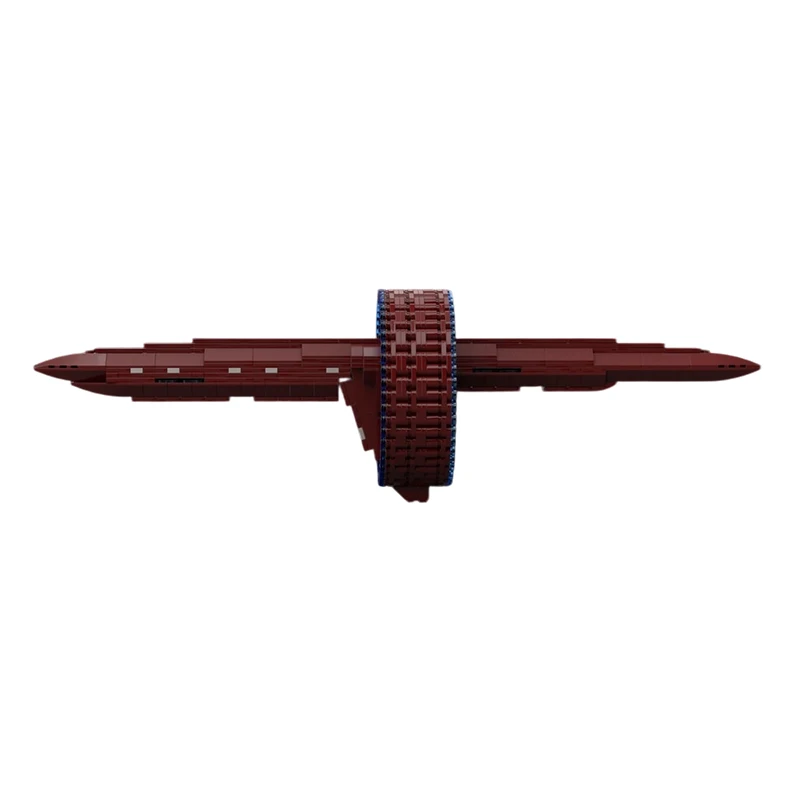 MOC- 112806   NIEUWE DIY Vulcan soiok-Klasse bouwsteen Starship Speelgoed Model Assembly Set Festival Kerstcadeaus VOLWASSEN JONGEN 754 STUKS