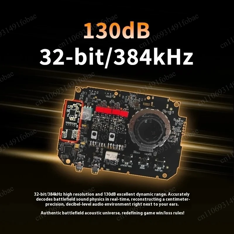 Dual USB High Resolution Gaming Audio Adapter With Built In Mixing Function