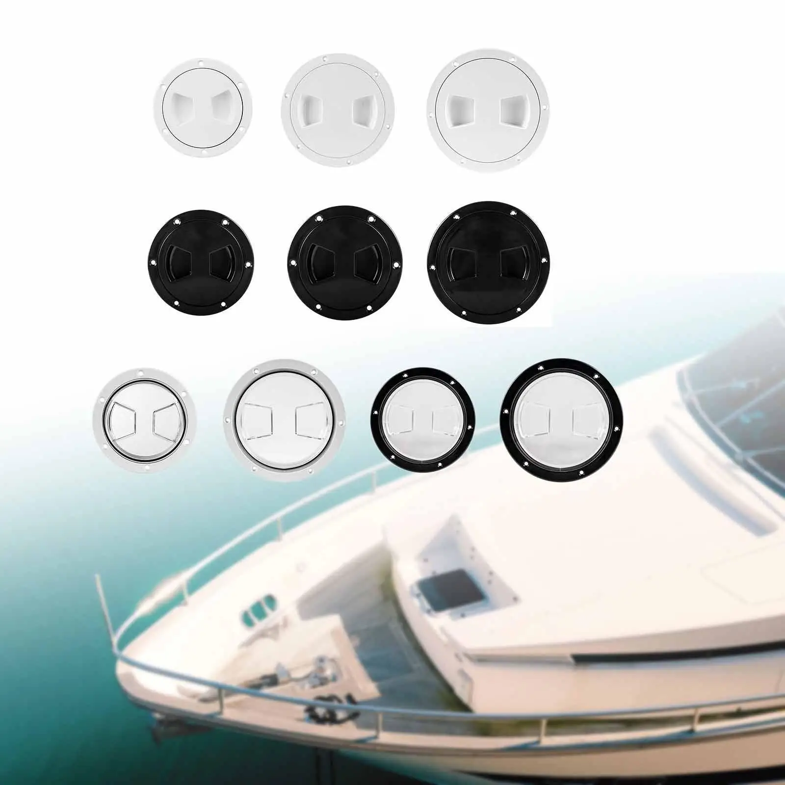 

Люк для лодки, люк морского доступа, круглый морской инспекционный люк, палубная пластина для кораблей на колесах, яхта, уличные средства, морская лодка