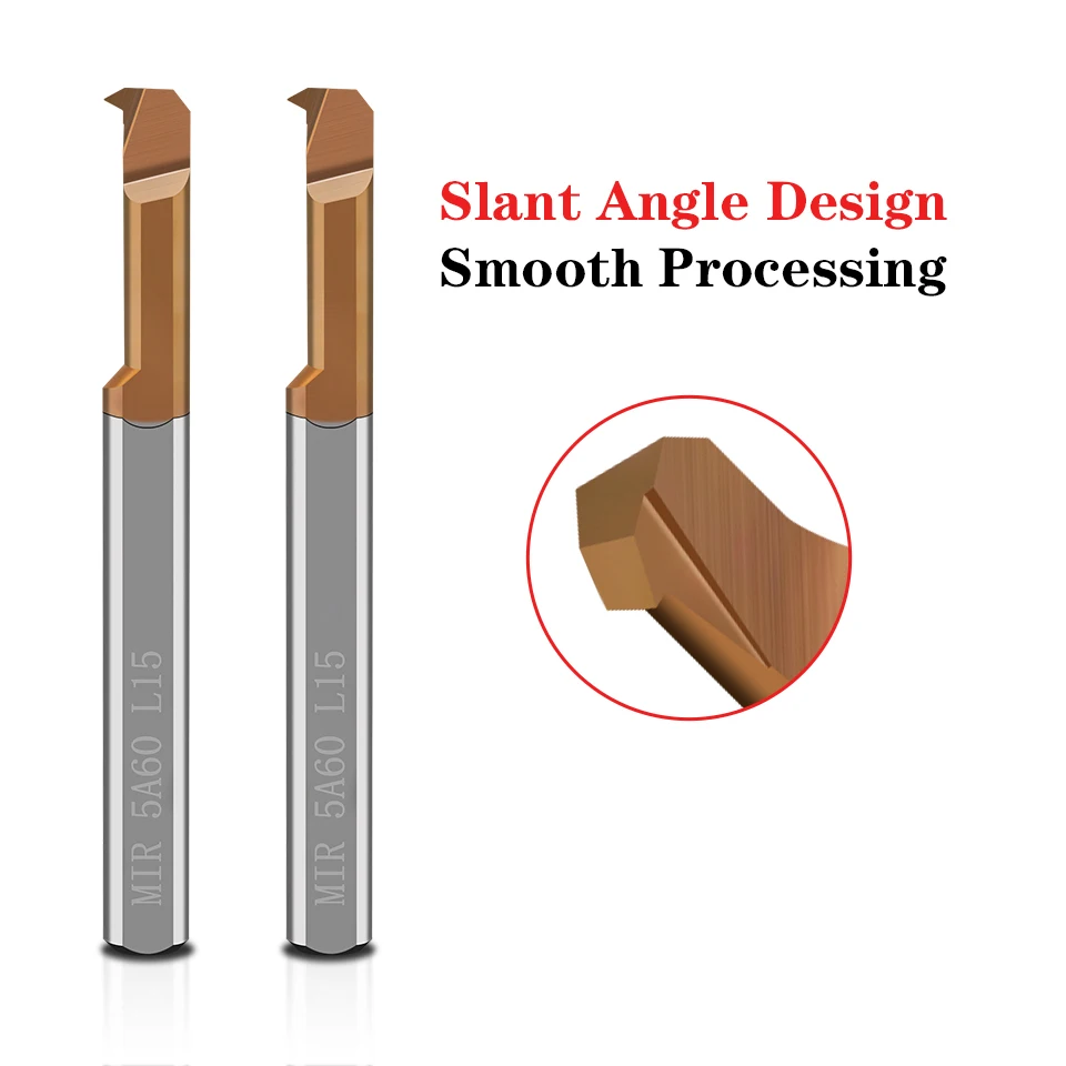 Imagem -04 - Maximtools-fresa para Torno Interno Fresa Metal Duro para Rosqueamento de Ranhuras Mir3 e Mir4