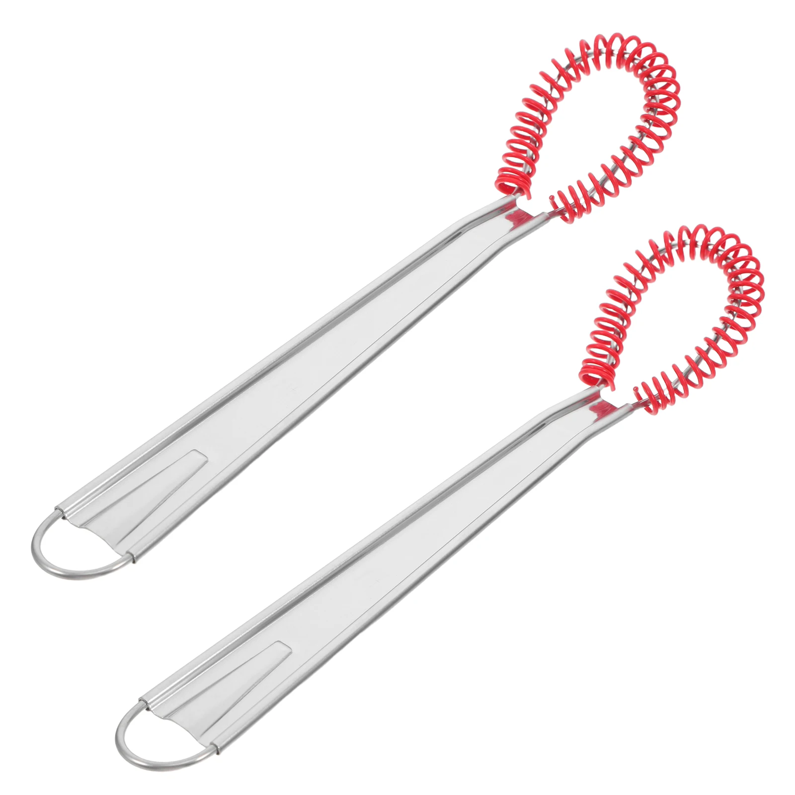 

2pcs Stainless Steel Egg Whisk Mixer Manual Handheld Blender Baking Silicone Kitchen Tools Easy Cleaning Lightweight Comfortable