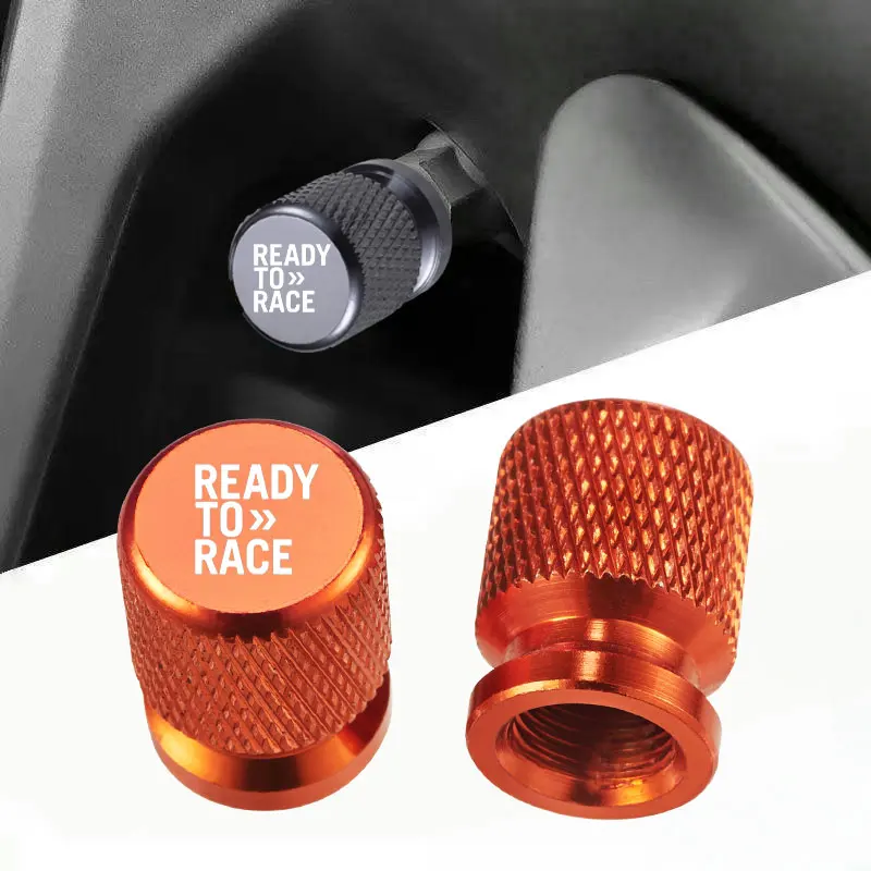1 Pair For KTM Ready to Race Duke 390 690 790 890 1190 Rc 1290 Adv Adventure Tire Valve Caps Cover CNC Motorcycle Accessories
