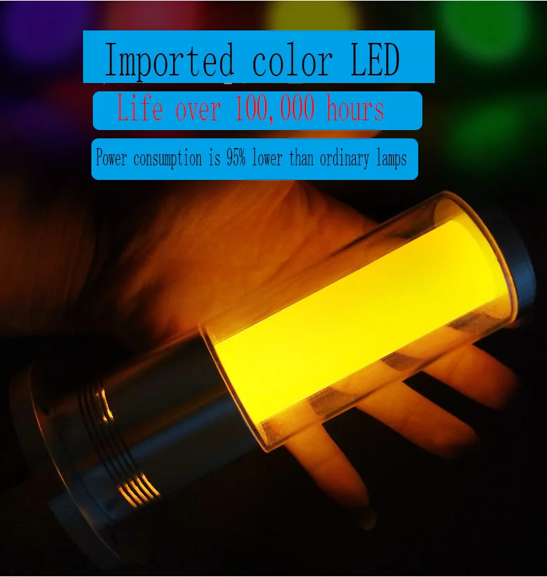 Tricolor In 1 Layer Acousto-optic Signal Tower Light Aluminum Alarm 24V LED Cylindrical Warning Machine Light For Industrial