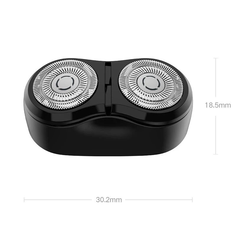 Xiaomi-Cabezal de Afeitadora eléctrica Mijia S100/S500/S300/S500C, cuchilla de doble capa impermeable, Original