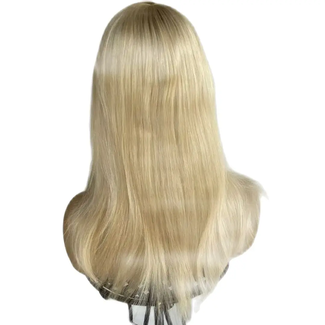 Chinese Cuticle Remy Hair Top Piece Topper Injection Toupee For Women Human Hair Blond Brown Hairpiece