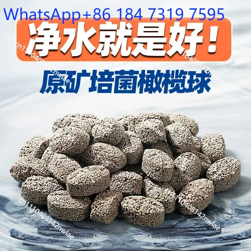 Nano Ceramic Ring Filter Media for Fish Tank and Pond Nitrifying Bacteria House Raw Ore Aquarium Filtration Material