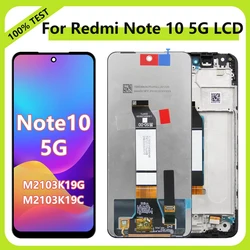 Super AMOLED Note10 5G Display Screen For Xiaomi Redmi Note10 5G  M2103K19G M2103K19C LCD Display with Touch Screen Digitizer