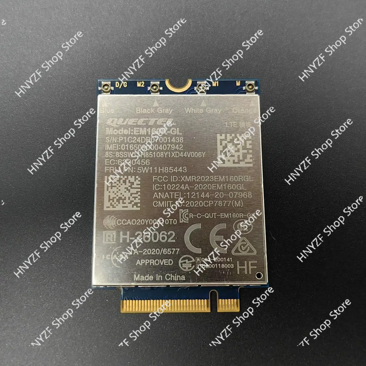EM160R-GL M.2 Module 1Gbps/150Mbps LTE Cat16 GPS GLONASS 5W11H85443 Wireless for Laptop Compatible Thinkpad FRU T14 T15