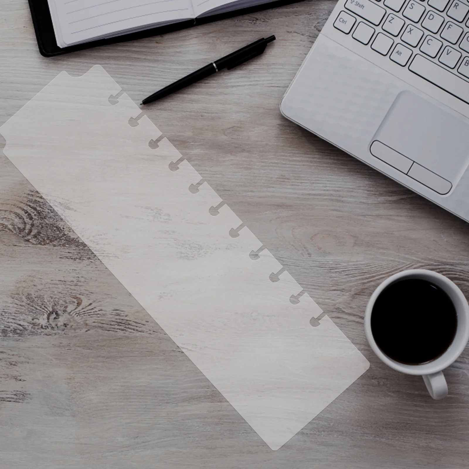 

5Pcs Notebook Binder Dividers Plastic -in Tabs for Organizing Notes Planners Bookmarks Aesthetic Page Separators