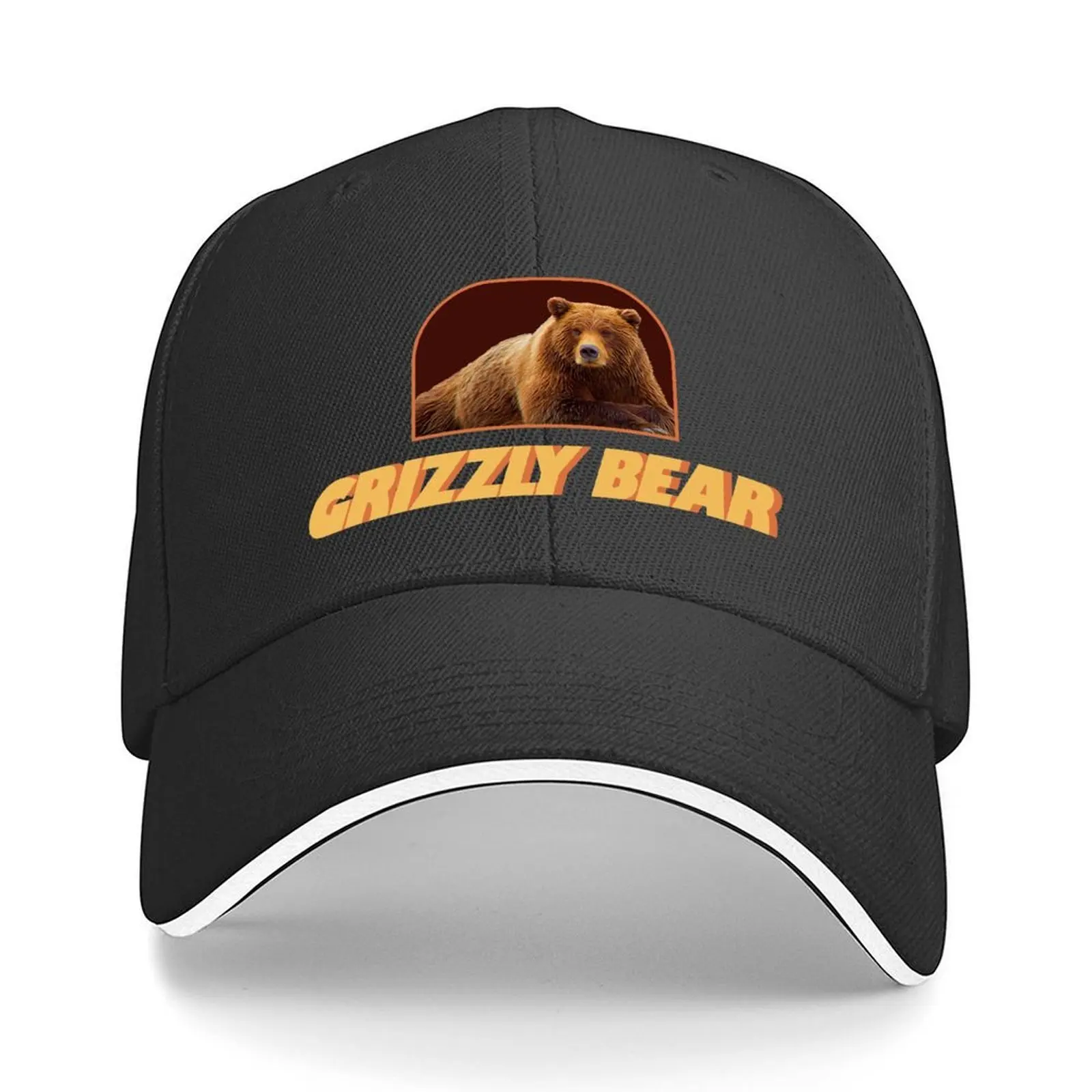 

Grizzly have fun Lazy bear company Baseball Cap party Hat fun hats luxury caps Mountaineering Women's Hats Men's
