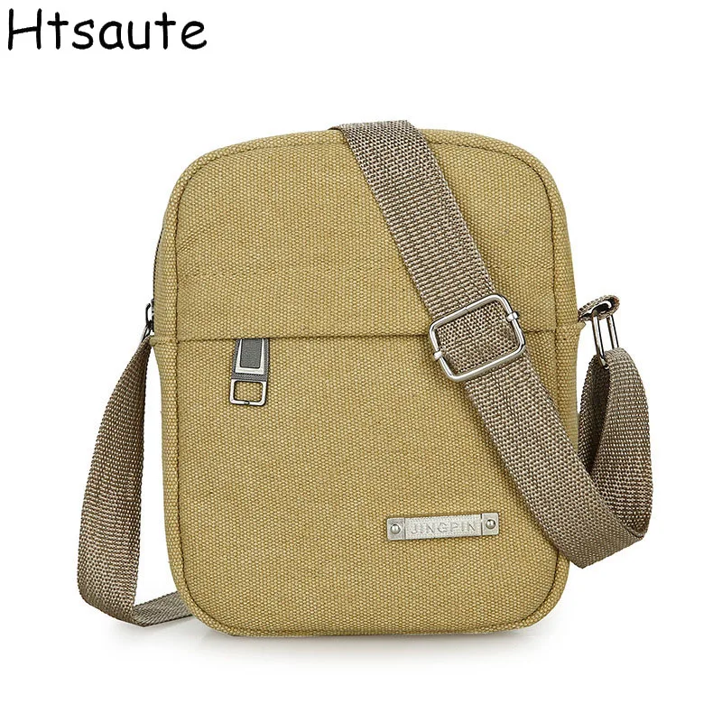 Bolso de lona para hombre, bolsos de mensajero, bolsos casuales para hombre, bolso de bolsillo con cremallera, bolso de moda, bolsos cruzados de viaje para hombre