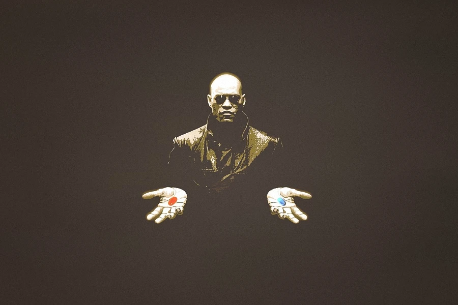 The Matrix - Keanu Reeves Classic Science Fiction Movie Art Film Print Silk Poster Home Wall Decor