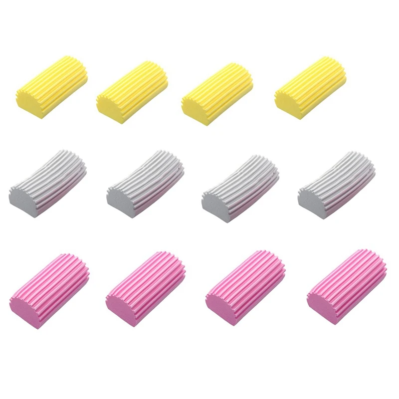 12PCS PVA Sponge Brush Cleaning Brush Duster For Cleaning Blinds Glass Baseboards Vents Railings Mirrors Window