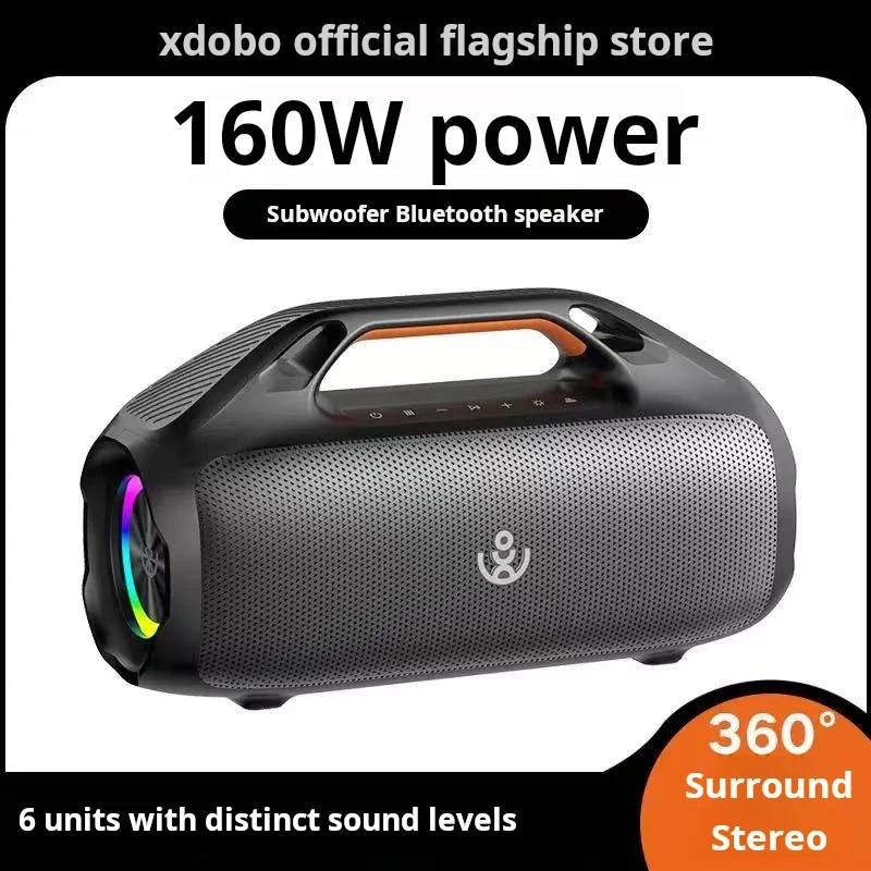 XDOBO Kung Fu Bluetooth Subwoofer Portable Boombox Wireless HIFI Speaker IPX6 Outdoor Party Waterproof Speaker Caixa De Som