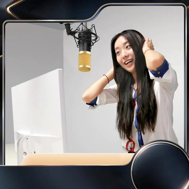 

Extendable Recording Microphone Holder Suspension Boom Scissor Arm Stand Holder With Mic Clip Table Mounting Clamp-N34R