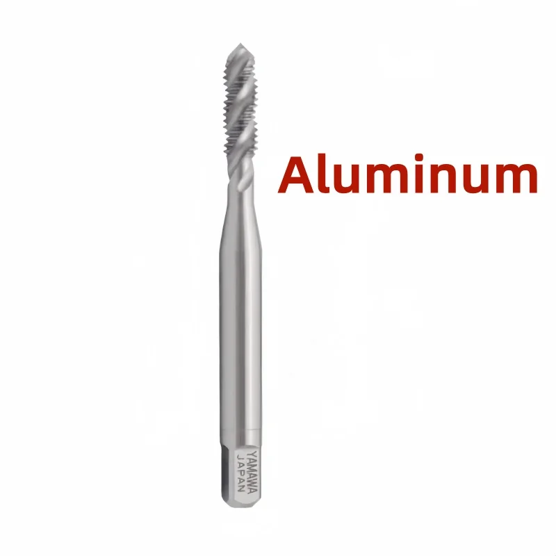 1PCS HSSE YAMAWA Metric fine teeth Spiral Fluted Tap M2 M2.5 M3 M4 M5 M6 M8 M10 M12 M14 M16 M18 M20 For Stainless Steel