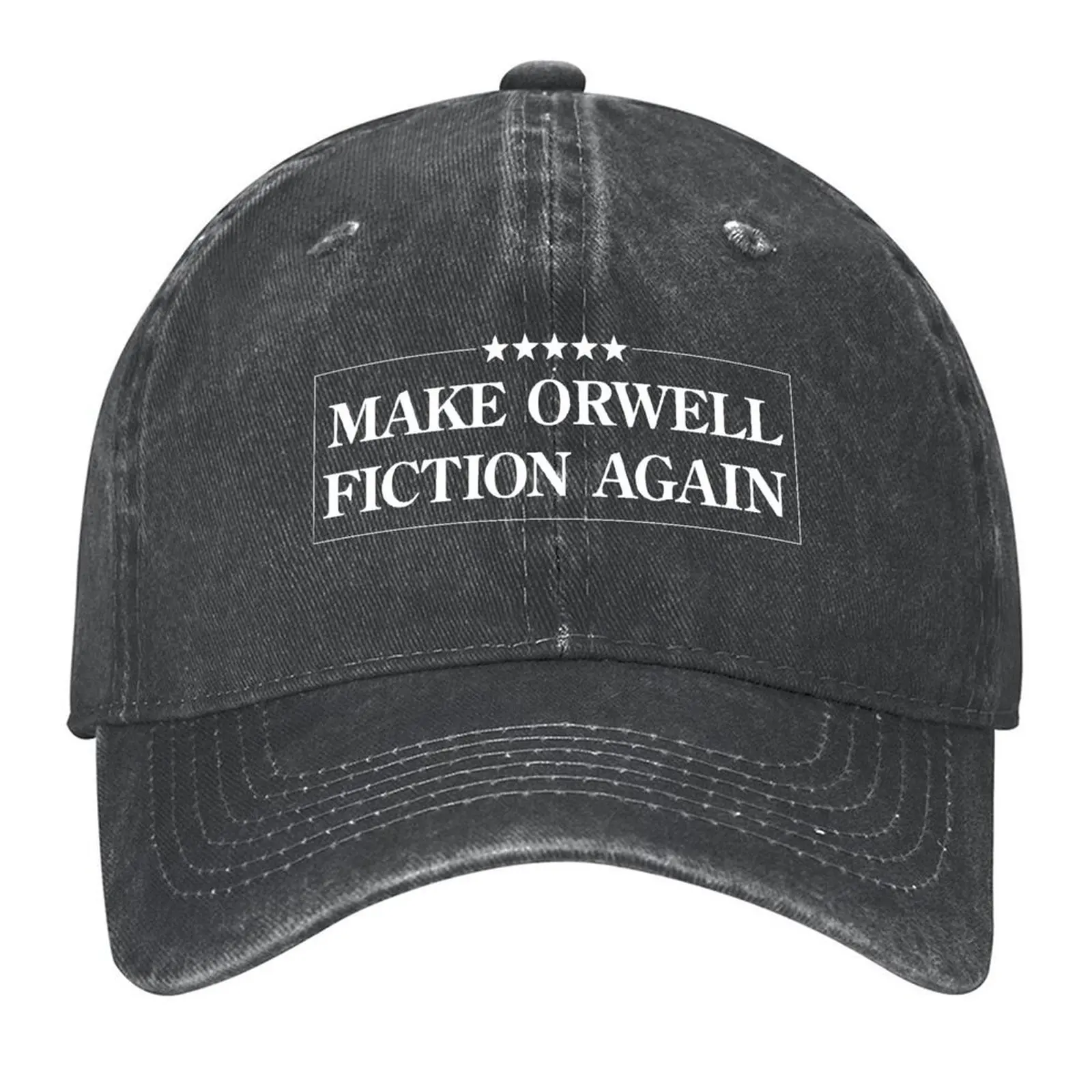 

2026 2026 Make Orwell Fiction Again Baseball Cap New In The Hat Tea Hat Western Hat Men Caps For Women Men's