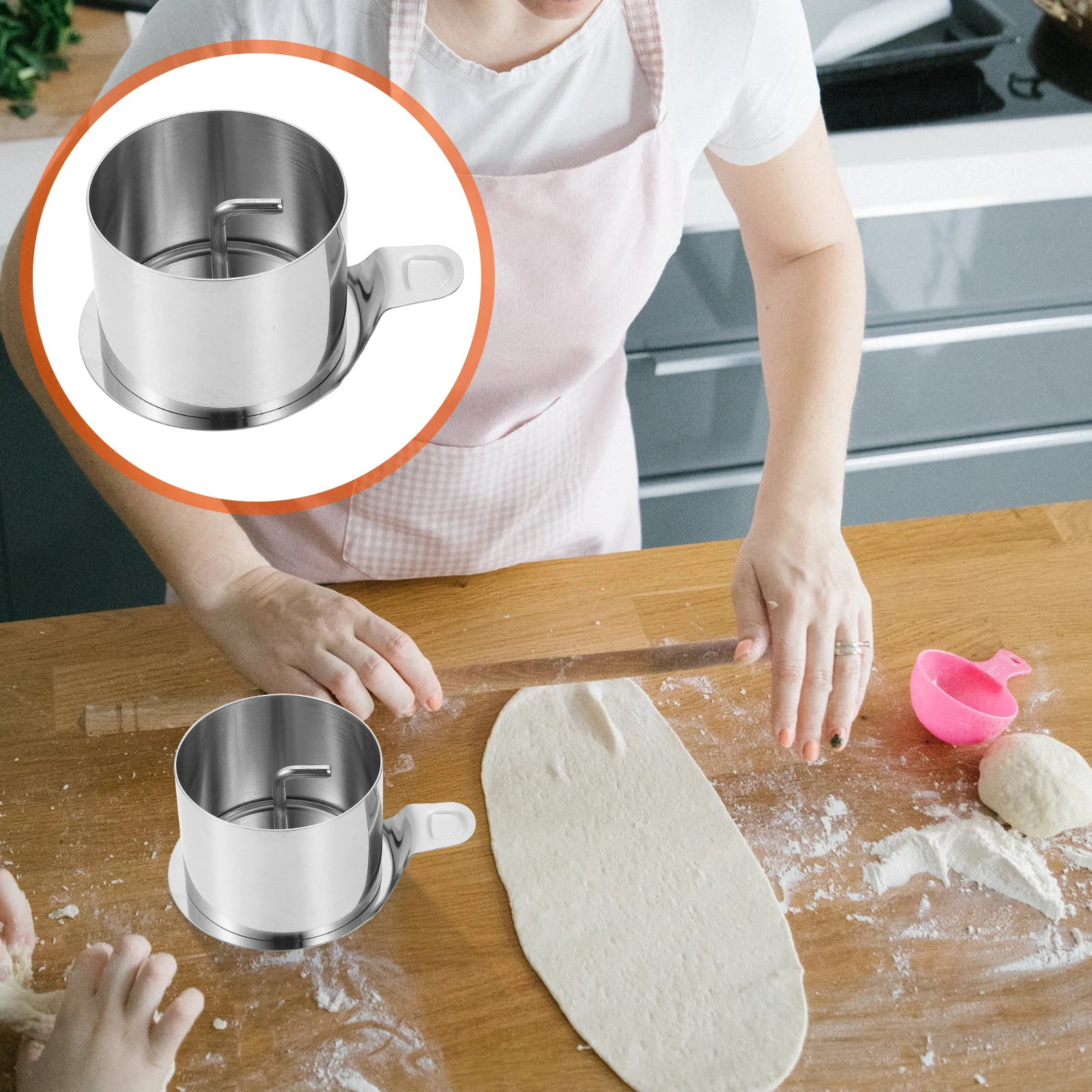 

Rice Ball Mold Desserts Molds Cake Baking Tools Biscuit Candy Bakery Supplies DIY Mousse Stainless Steel Steamer