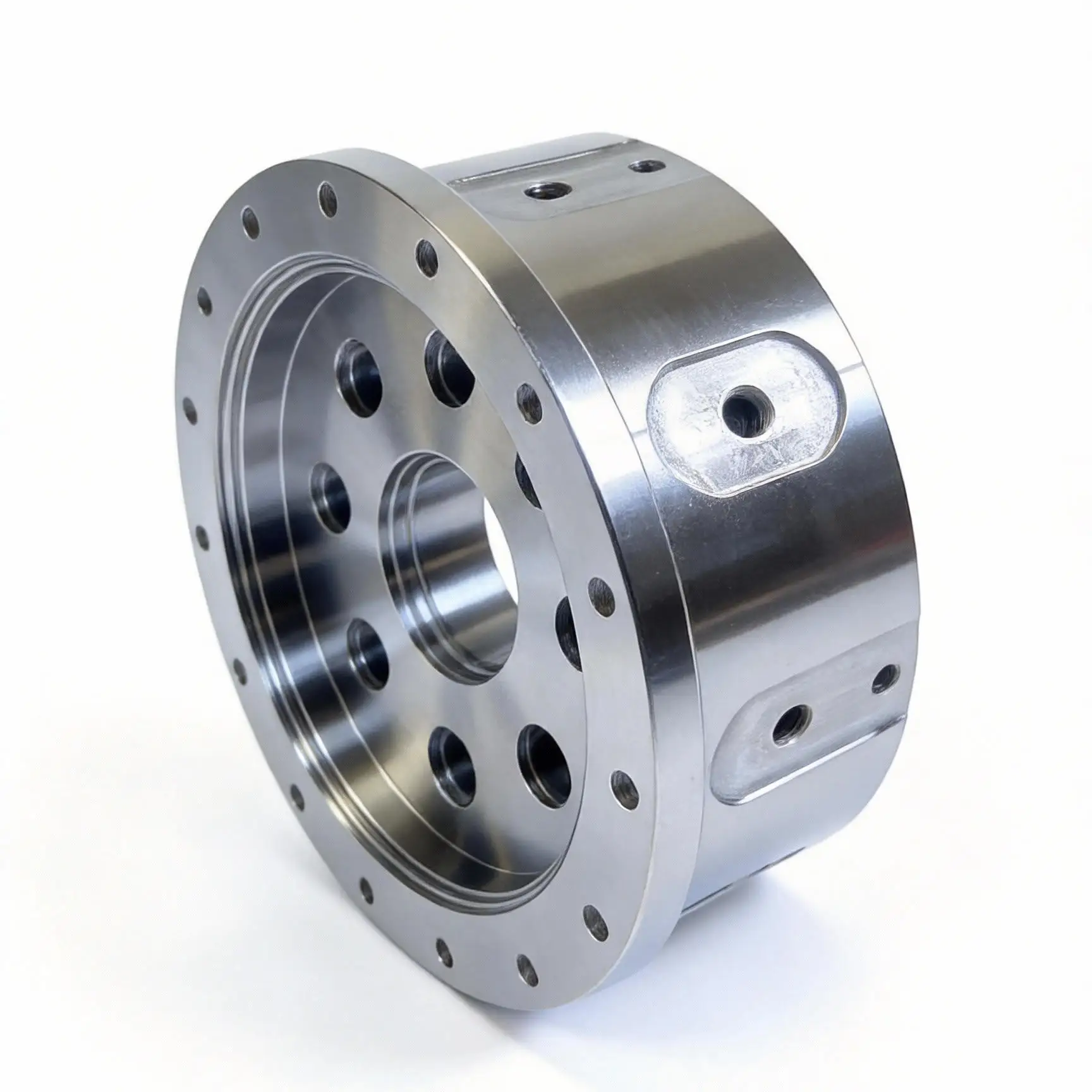 Custom Motor Flange Base High Precision Transmission Component CNC Machining Carbon Steel/Alloy Steel/Stainless Steel/Nylon