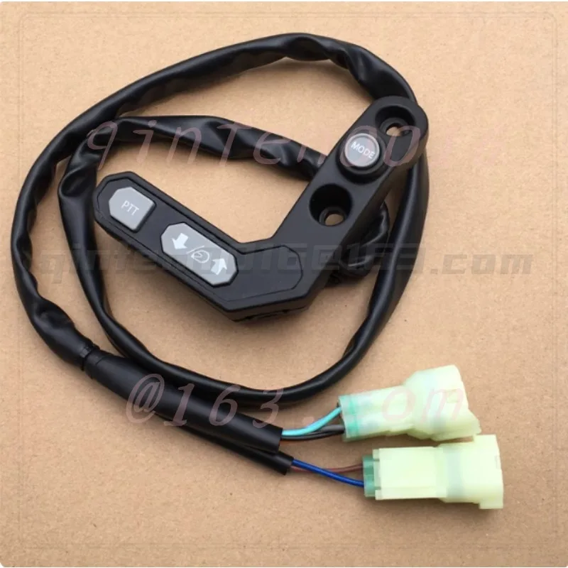 

For CFMOTO Motorcycle Accessories CF650 Police Edition Glass Windshield Switch with PTT Button CF650J-2 Controlled Lift