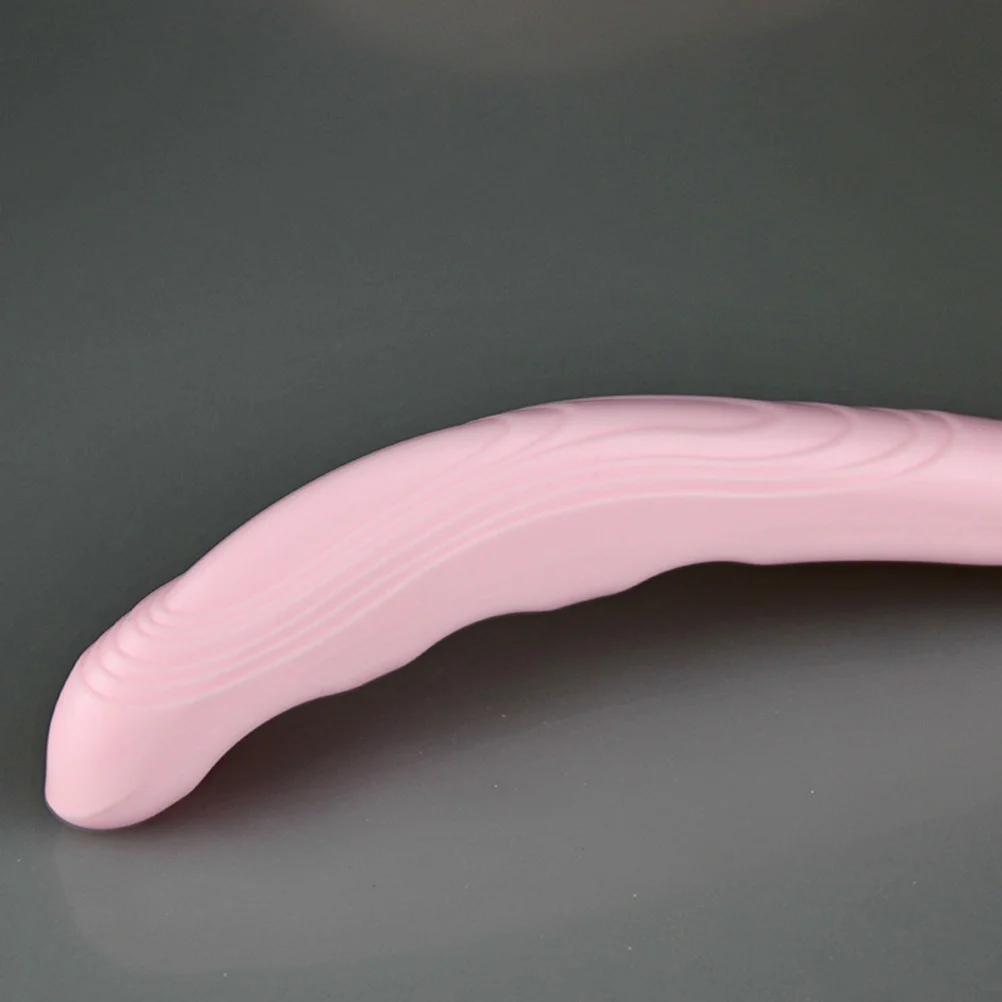 

Pink Cervical Massager Manual Multi-Function Neck Massager Relax Muscle Ergonomic Design Portable for Office Home Use