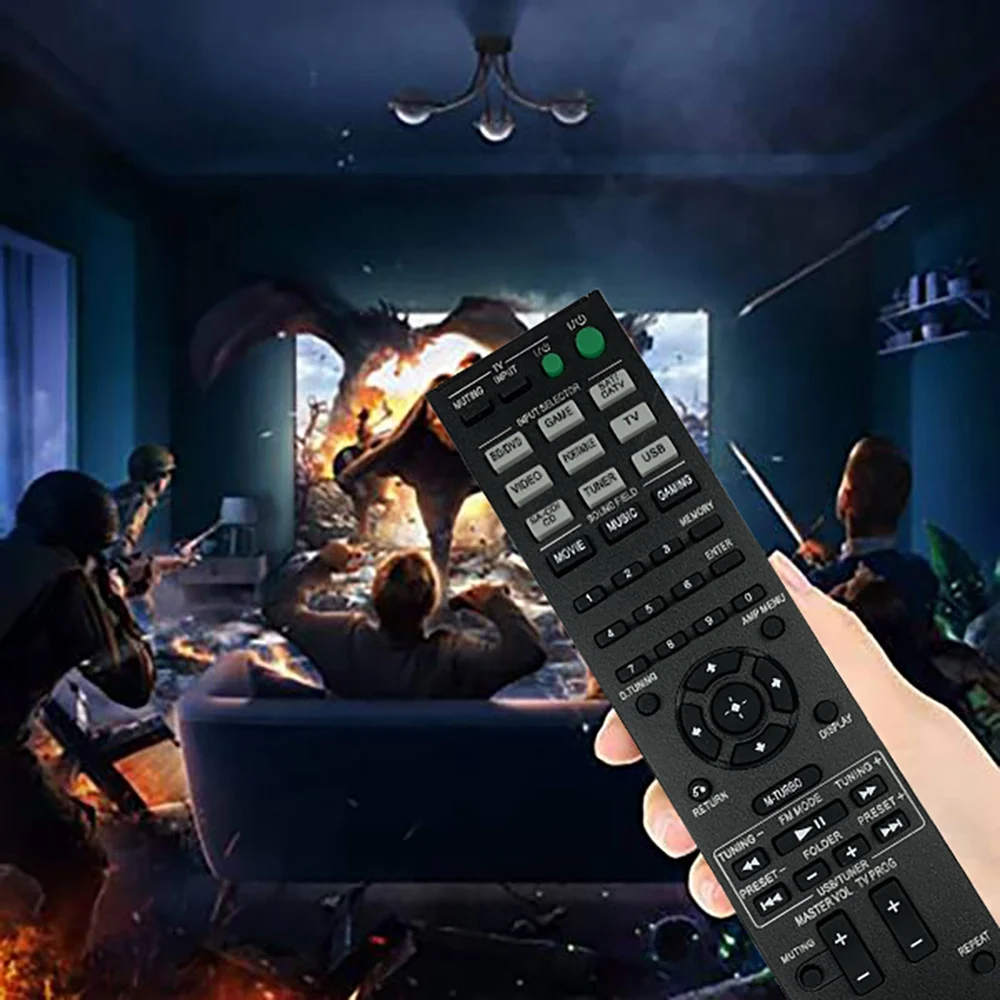 RM-AAU135 Remote Control for Sony STR-KM3 STR-KM5 AAU136 SS-MSP7M Power Amplifier Remote Control Replacement