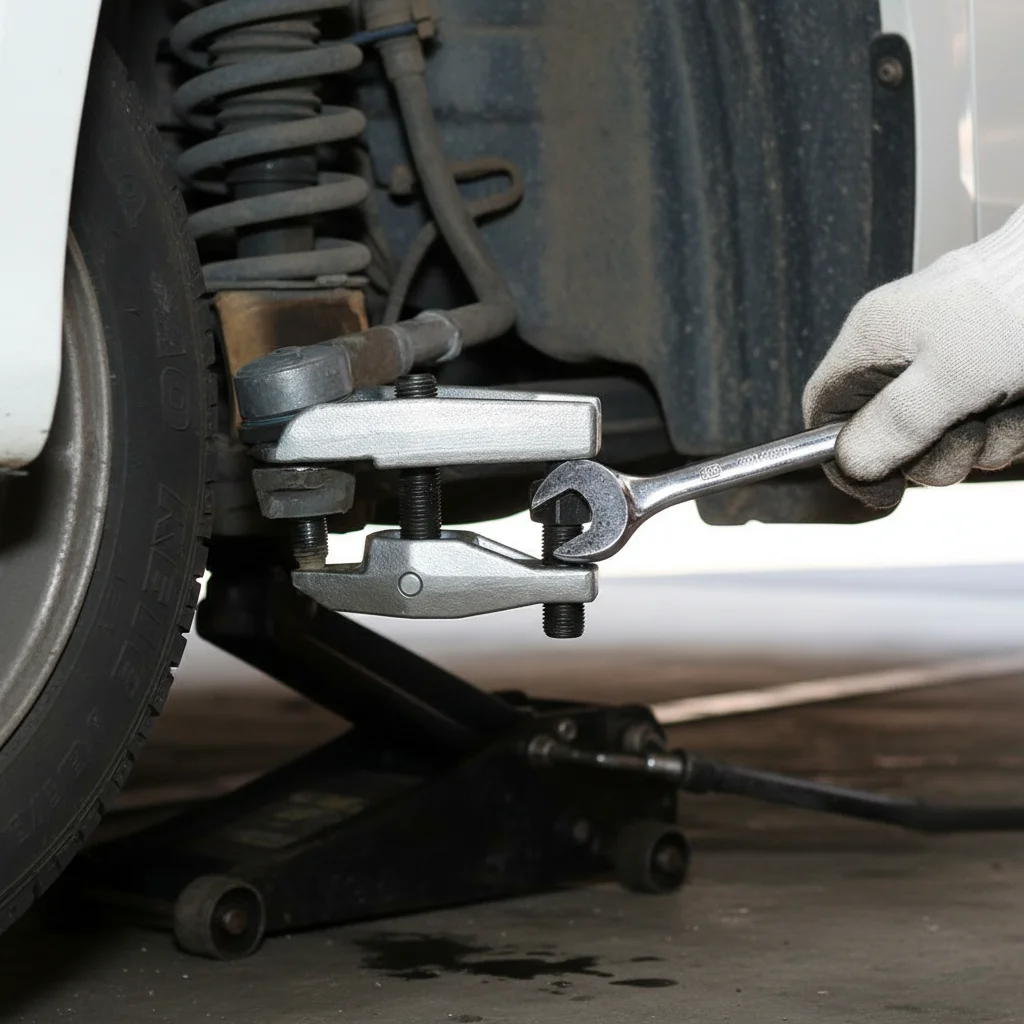 

19 мм регулируемый автомобильный съемник шаровых шарниров, инструмент для удаления сепаратора шаровых шарниров, инструменты для автомобильной рулевой системы, ручной инструмент для работы в гараже