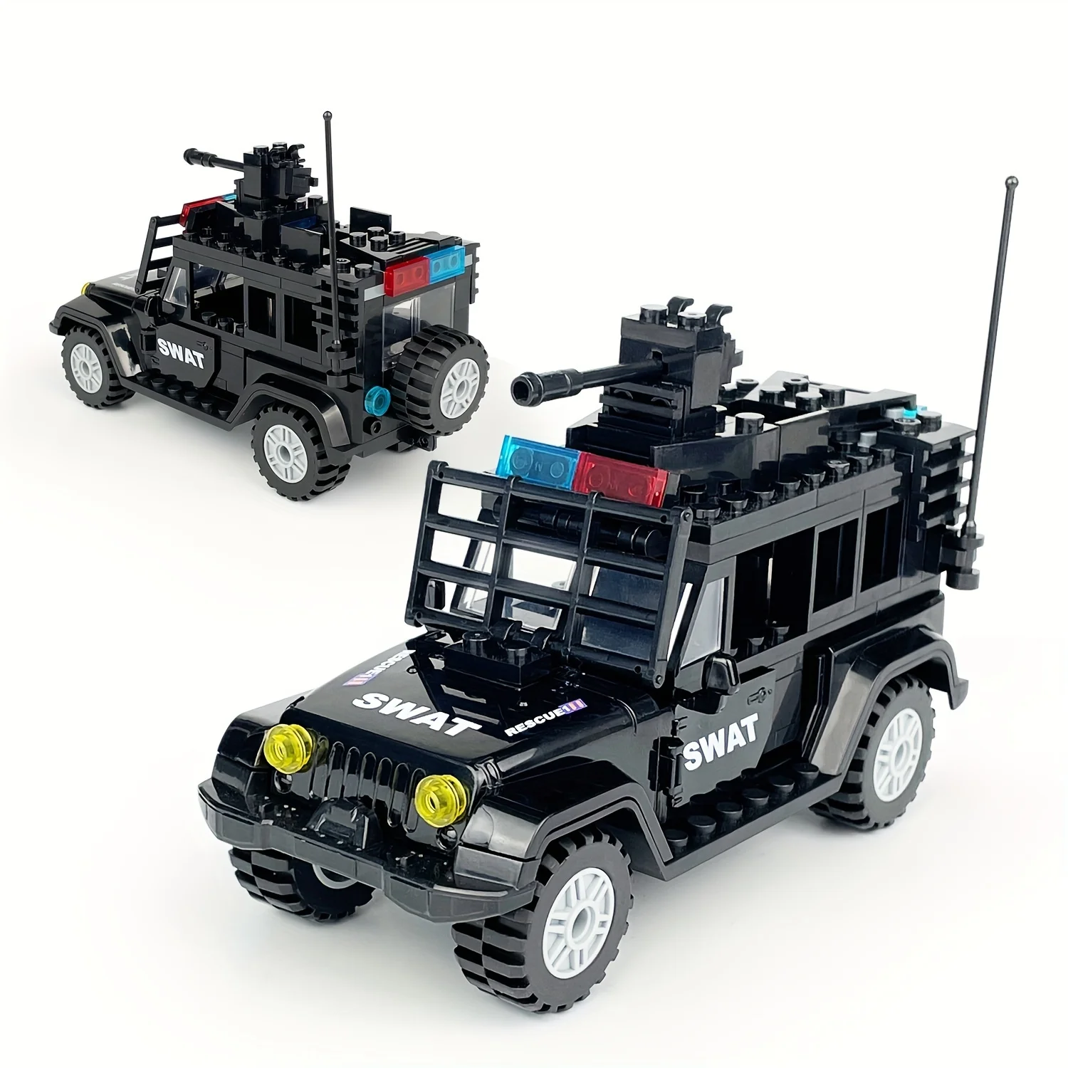 

Anti-riot Vehicle Series Battle Building Block Kit Set, Collectible Action Figures For Combat Stitching Figures Toys Blocks