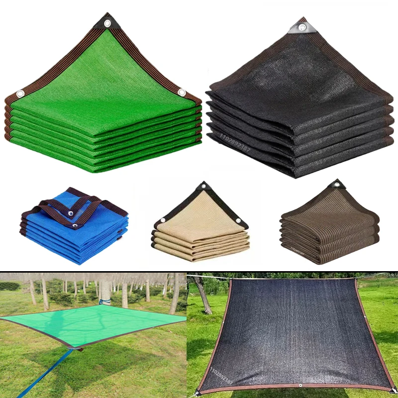 

Thickened 12-pin85- 90% shading rate anti-UV HDPE black shading net outdoor pergola car garage rain shed shading net