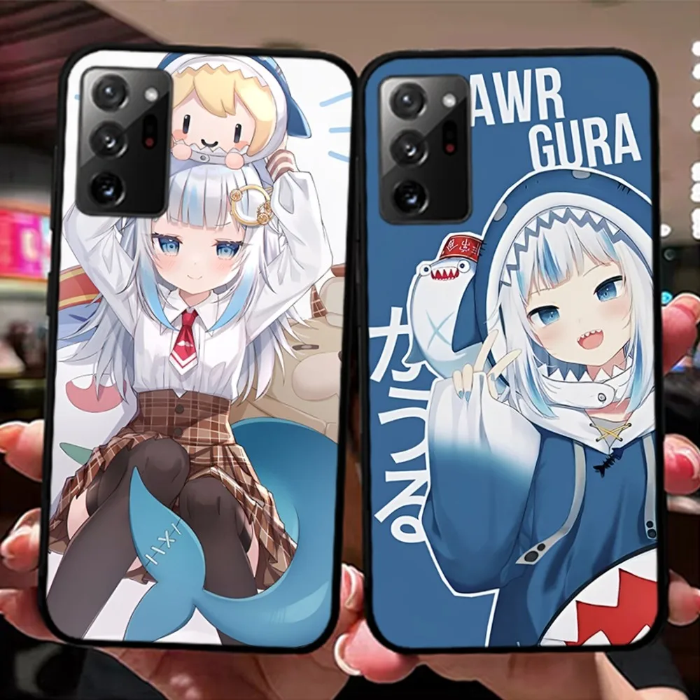 

Popular VTUBER Gawr Gura Phone Case For Samsung Note 8 9 10 20 Pro Plus Lite M 10 11 20 30 21 31 51 A 21 22 42 02 03