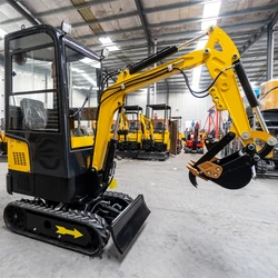 Micro Máy Đào Tải Xúc Thủy Lực Nhỏ Bagger Cung Cấp Với Khai Quật Nghiền Nát Hào Vệ Sinh Khoan Và Bulldozing