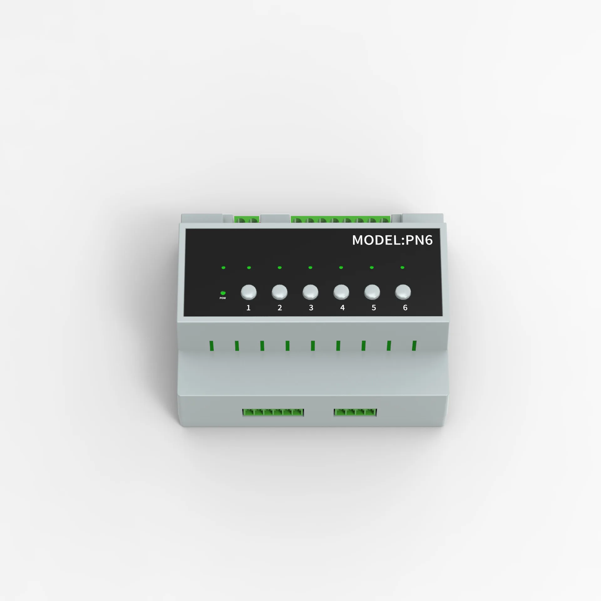 Tuya Zigbee 6-way switch can be connected to 3 strong electric curtain motors Tuya intelligent control