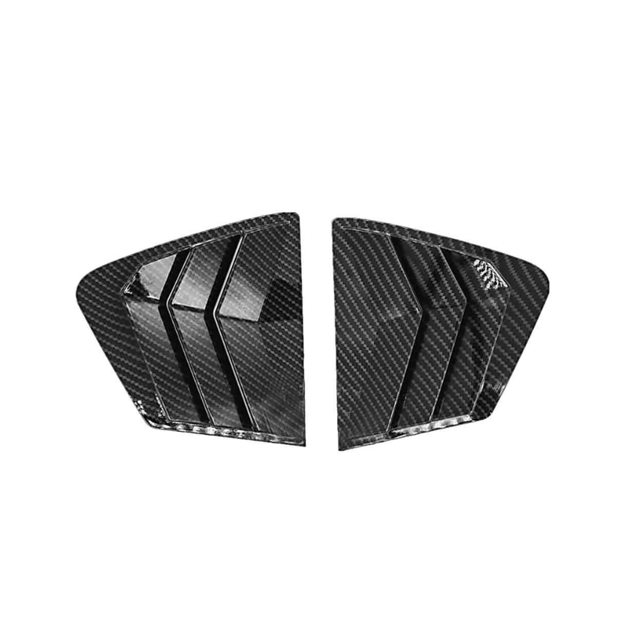 

2Pcs for 2012-2015 Honda Civic Car Side Quarter Window Vent Louver Shutter Cover