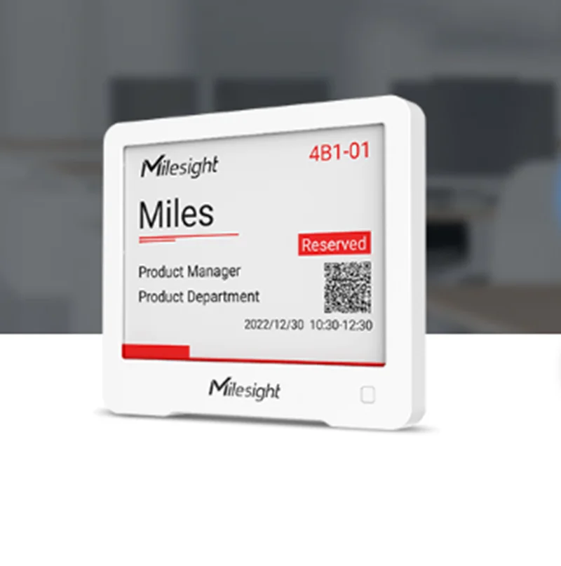 Milesight-E-ink Display, Open api e LoRaWAN Button, Habilitar várias aplicações, DS3604