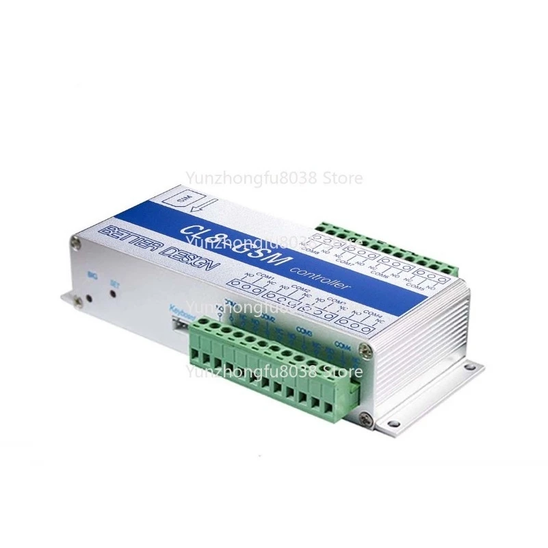 GSM 8-way Relay Controller Smart Home Power Switch for Remote Control Via SMS Call and Temperature Sensor