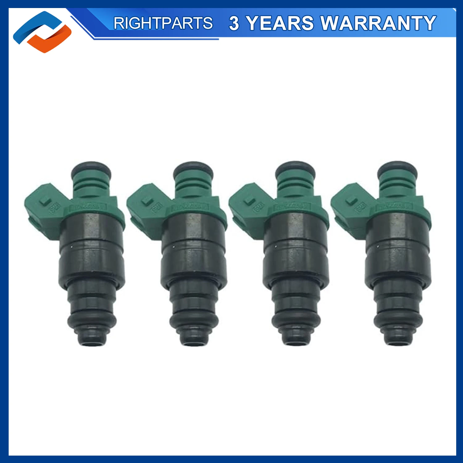 4pcs 037906031AA Fuel Injectors For Volkswagen VW Golf Audi Seat Skoda 1.6L 2.0L