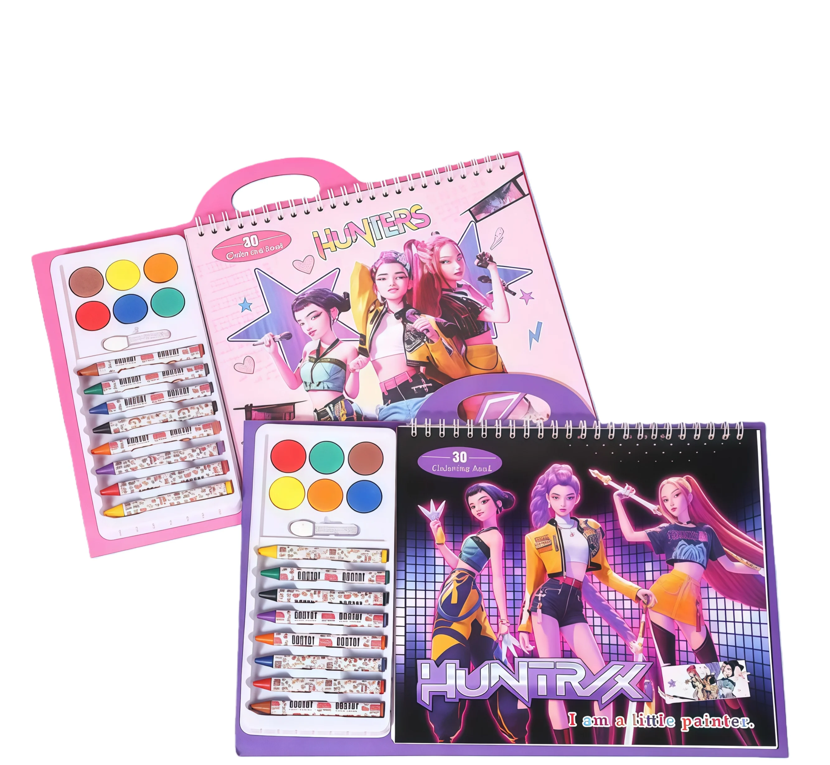 شعبية الشيطان هنتر كتب التلوين Kpop أنيمي خط رسم الأطفال رسم كتب التلوين هدايا عيد الميلاد وأعياد الميلاد #6