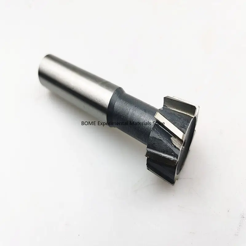 High Speed Steel T Slot Cutter Straight Shank Custom Size Available