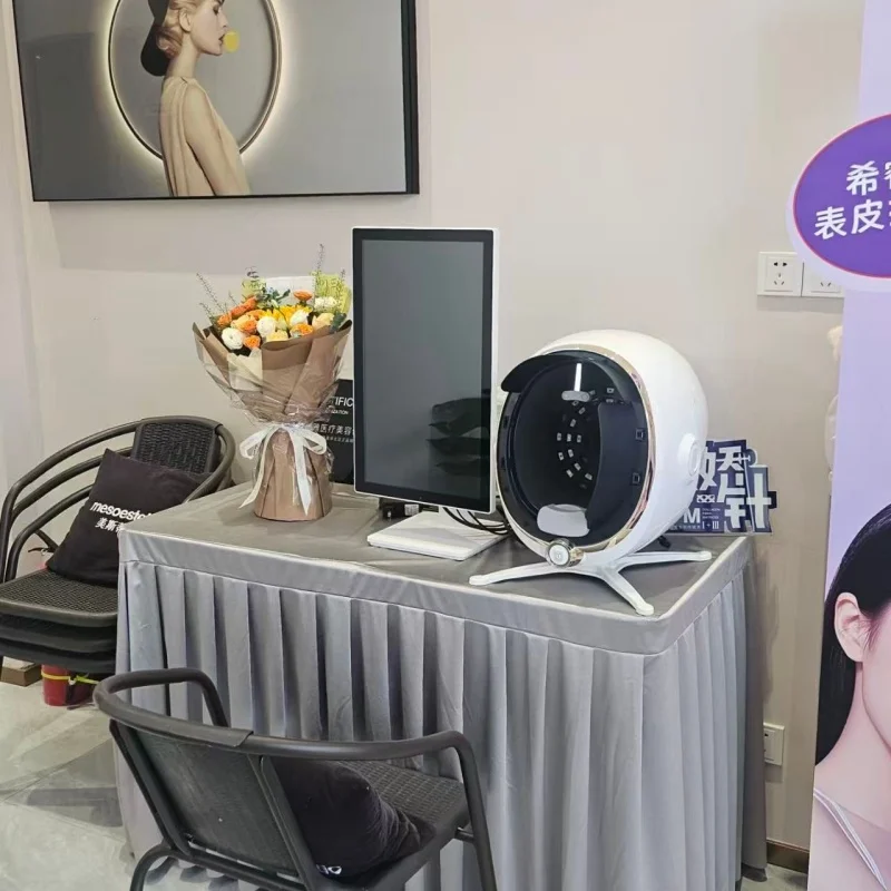 

SLyric 3D Skin Diagnosis System 36 Million Pixels Facial Analysis Machine Skin Moisture Detection Analyzer Salon Use Device